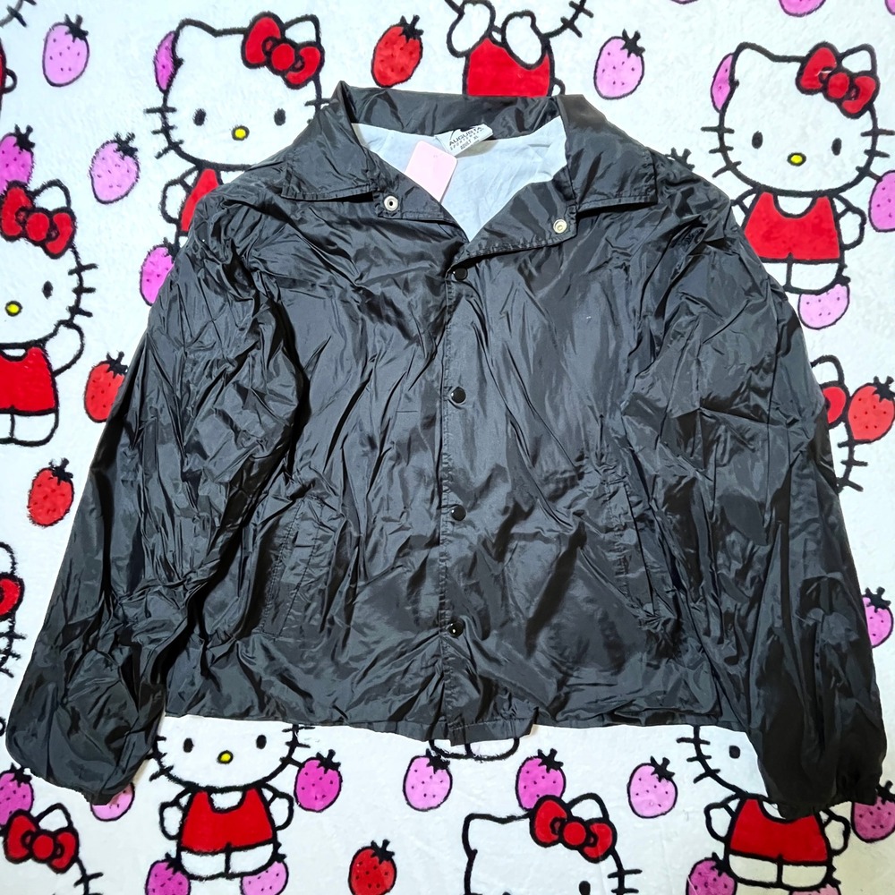2000s preppy‎ coastal baggy wind breaker